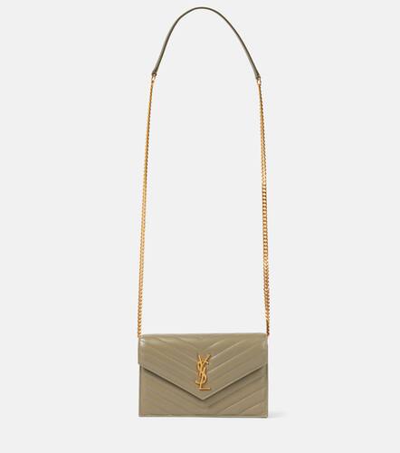 Cassandre Envelope leather wallet on chain - Saint Laurent - Modalova