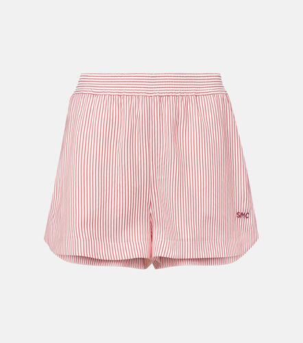 Striped silk shorts - Stella McCartney - Modalova