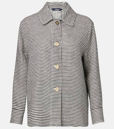 Blusa Zamia in lino con stampa - 'S Max Mara - Modalova