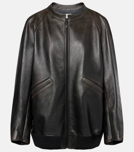 Kengia leather bomber jacket - The Row - Modalova