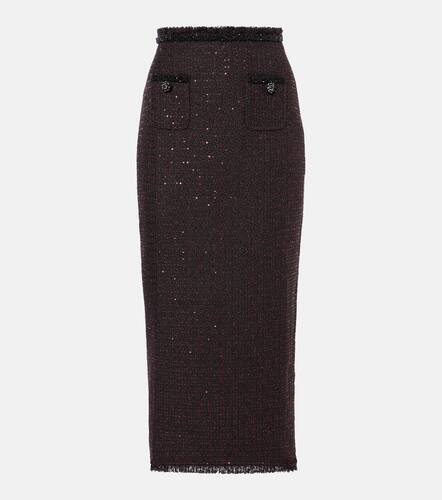 Self-Portrait Tweed maxi skirt - Self-Portrait - Modalova