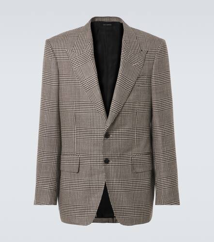 Shelton houndstooth wool-blend blazer - Tom Ford - Modalova