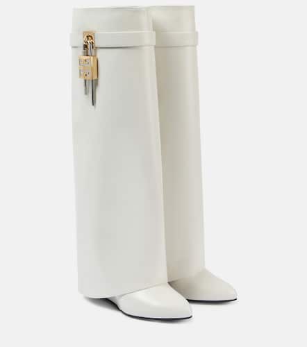Givenchy Bottes Shark Lock en cuir - Givenchy - Modalova