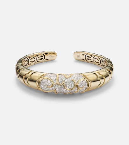 Onda 18kt bangle with diamonds - Marina B - Modalova