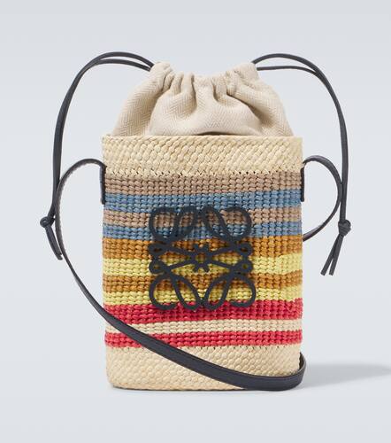 Paula's Ibiza Anagram raffia bucket bag - Loewe - Modalova