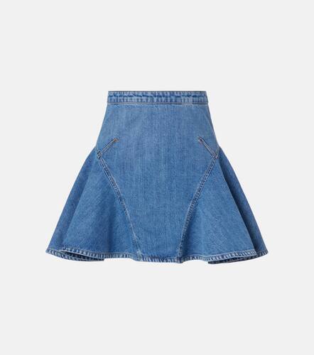 Mini-jupe  volants en jean - Givenchy - Modalova