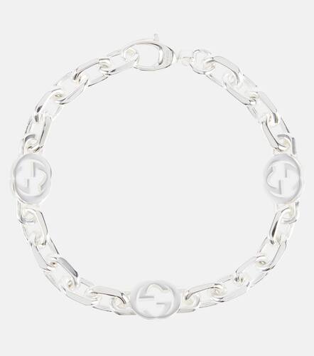 Interlocking G sterling bracelet - Gucci - Modalova