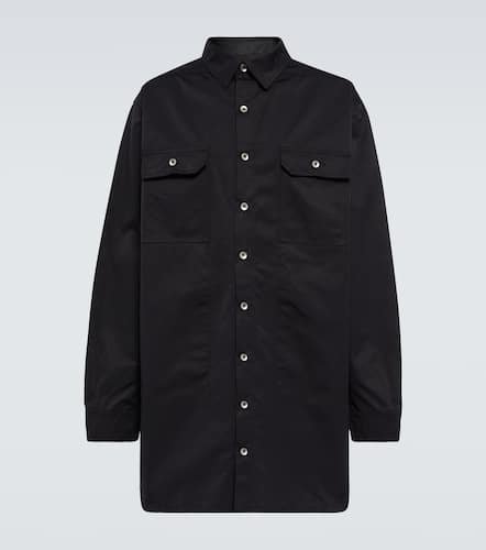 Surchemise en coton mlang - Rick Owens - Modalova