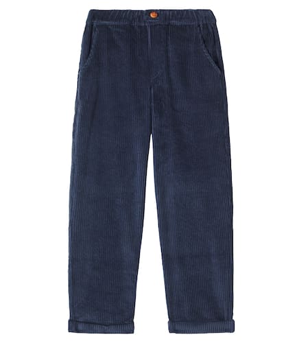 Cotton corduroy straight pants - La Coqueta - Modalova