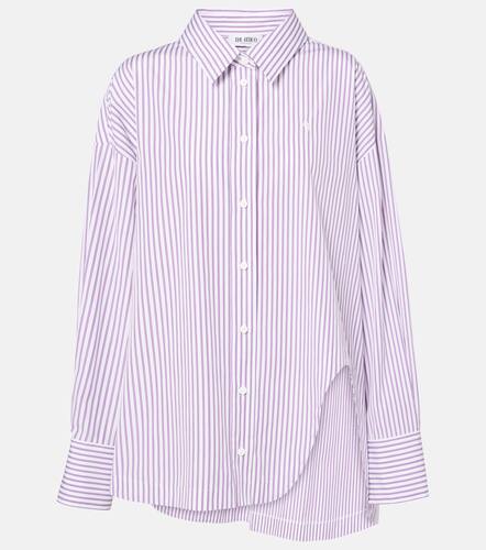 Chemise Diana asymtrique raye en coton - The Attico - Modalova