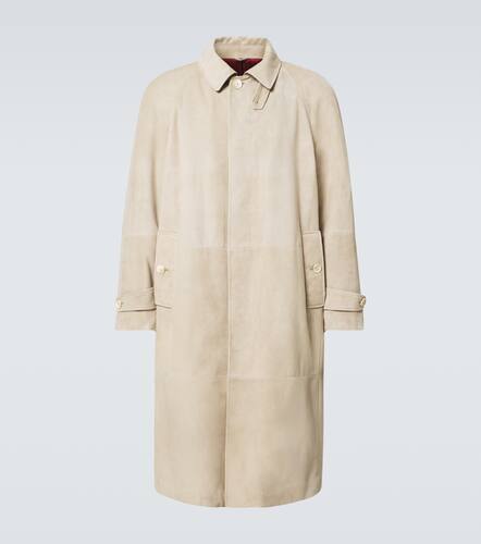 Brunello Cucinelli Suede overcoat - Brunello Cucinelli - Modalova