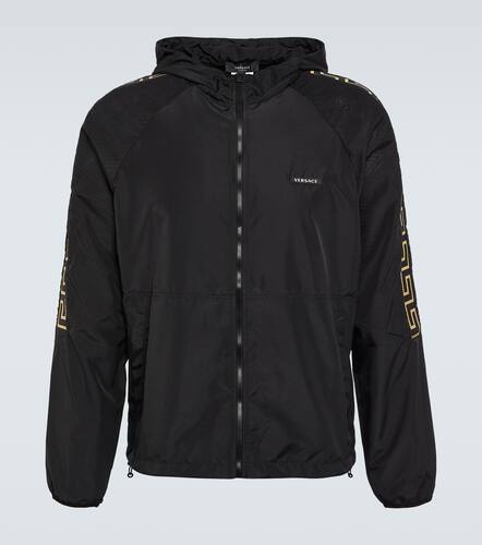 Versace Greca technical jacket - Versace - Modalova