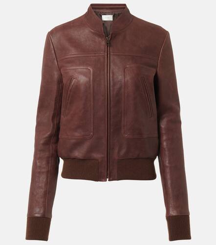 The Row Bader leather jacket - The Row - Modalova