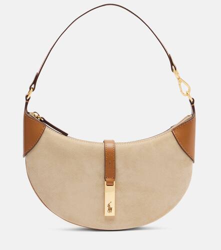 Crescent Small suede shoulder bag - Polo Ralph Lauren - Modalova