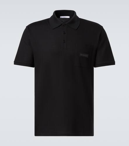Polo en piqu de coton  logo - Givenchy - Modalova