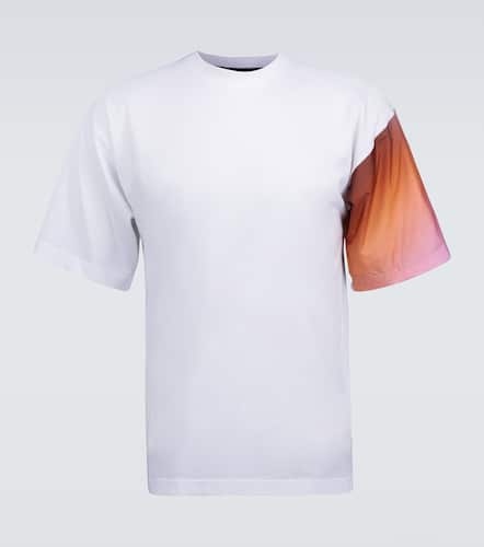 Prada contrast-sleeve T-shirt - Prada - Modalova