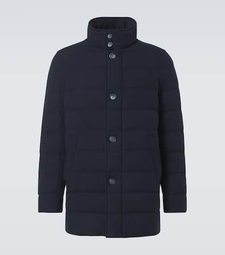 Veste doudoune en cachemire mlang - Herno - Modalova