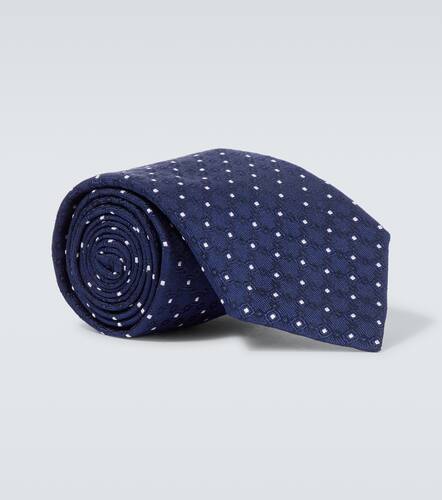 Corbata de seda en jacquard - Brunello Cucinelli - Modalova