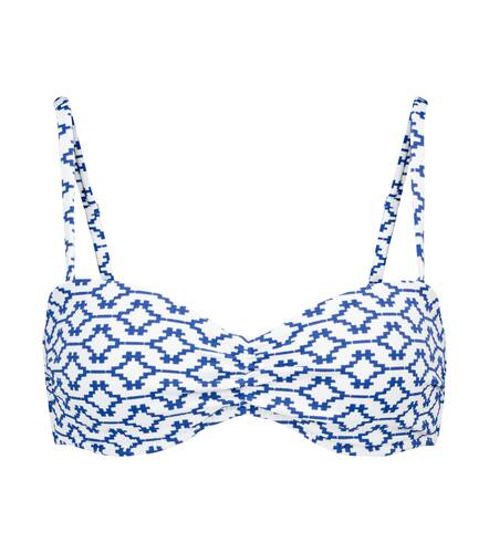 Mykonos printed bandeau bikini top - Heidi Klein - Modalova