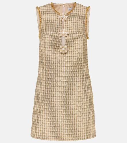 Embellished boucle minidress - Self-Portrait - Modalova