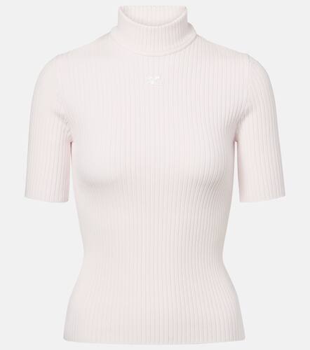 CourrÃ¨ges Reedition ribbed-knit top - Courreges - Modalova