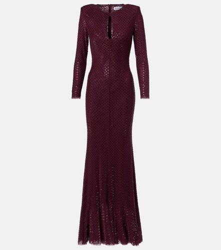 Cutout embellished mesh gown - Self-Portrait - Modalova