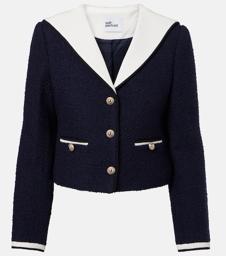 Self-Portrait Boucle jacket - Self-Portrait - Modalova