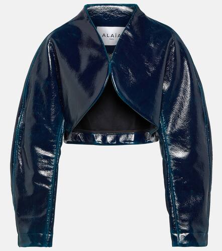 AlaÃ¯a Coated wool cropped jacket - Alaia - Modalova