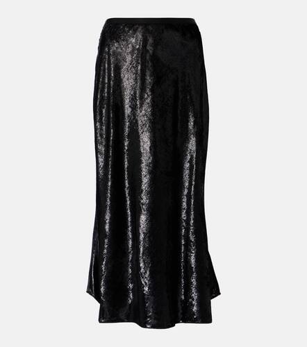 Lame satin midi skirt - Polo Ralph Lauren - Modalova