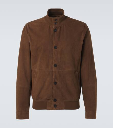 Bomberjacke aus Veloursleder - Rubinacci - Modalova