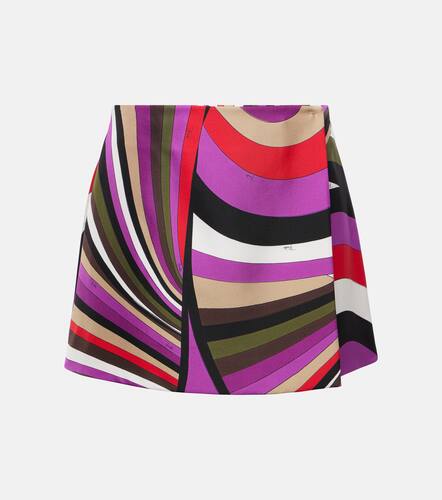 Pucci Iride silk miniskirt - Pucci - Modalova