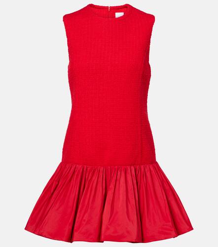 Patou Tweed and faille minidress - Patou - Modalova