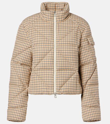 Keros checked quilted down jacket - Moncler - Modalova