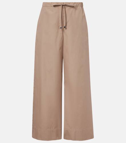 Pantaloni Auero in popeline di cotone a gamba larga - 'S Max Mara - Modalova