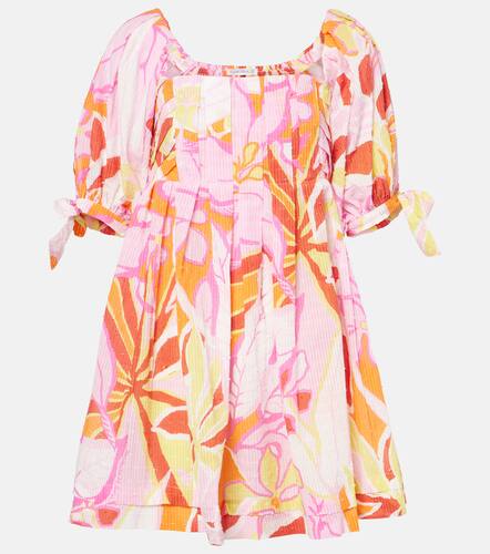 Catalina printed cotton minidress - Poupette St Barth - Modalova