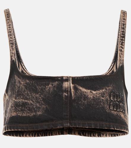 Miu Miu Denim bralette - Miu Miu - Modalova