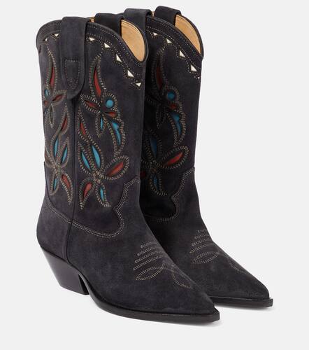 Bottines santiags Duerto en daim - Isabel Marant - Modalova