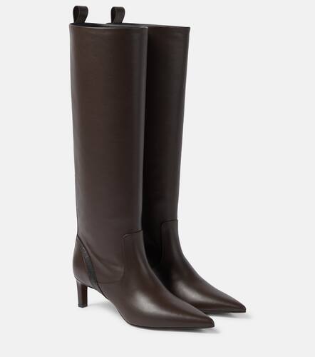 Bottes en cuir  ornements - Brunello Cucinelli - Modalova