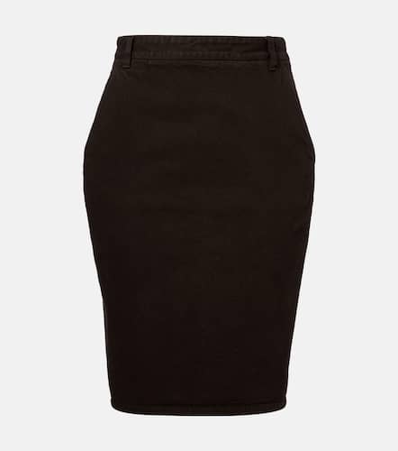 Saint Laurent Cotton pencil skirt - Saint Laurent - Modalova