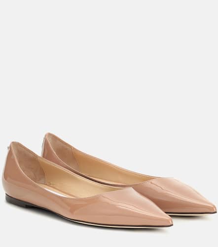Ballerines Love Flat en cuir verni - Jimmy Choo - Modalova