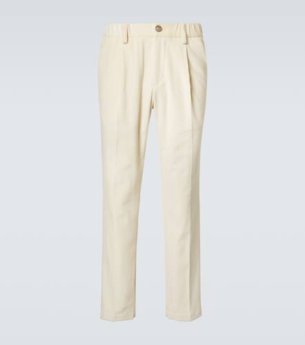Pantalon slim en coton et cachemire - Herno - Modalova