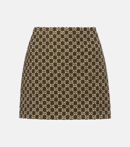 Gucci GG tweed miniskirt - Gucci - Modalova