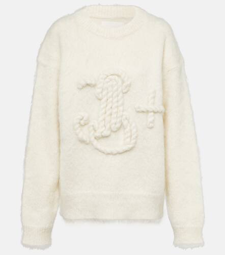 Pull Monogram en mohair mlang - Jil Sander - Modalova