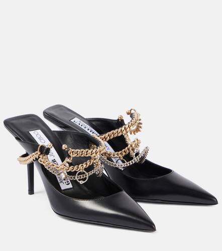 X Jean Paul Gaultier  Escarpins en cuir  ornements - Jimmy Choo - Modalova