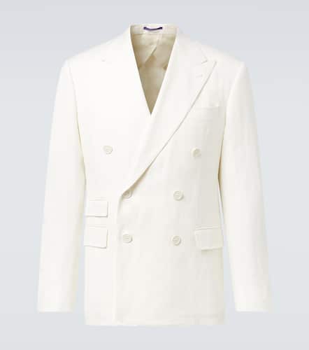 Kent cotton and linen suit jacket - Ralph Lauren Purple Label - Modalova