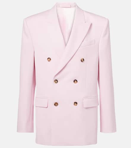 Double-breasted virgin wool blazer - Wardrobe.NYC - Modalova