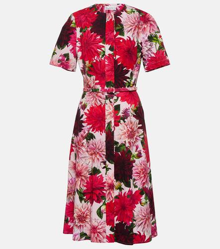 Midikleid aus Popeline - Oscar de la Renta - Modalova