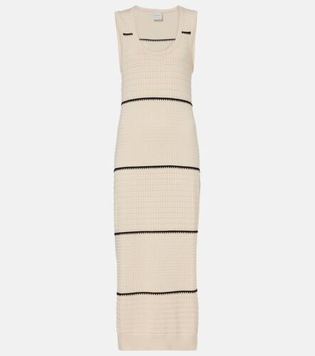 Robe midi Scott raye en coton - Varley - Modalova