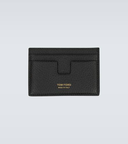 Tom Ford Tarjetero T Line de piel - Tom Ford - Modalova