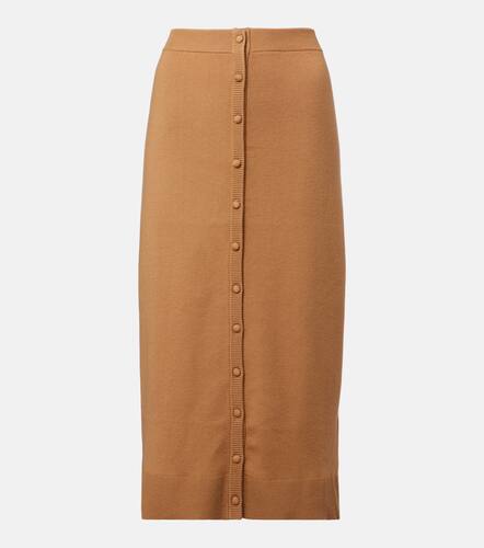 Wool-blend midi skirt - Victoria Beckham - Modalova